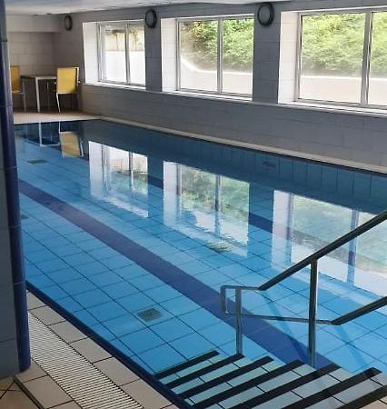 Ferienwohnung Mit Seeblick Und Schwimmbadnutzung In Cuxhaven Dış mekan fotoğraf