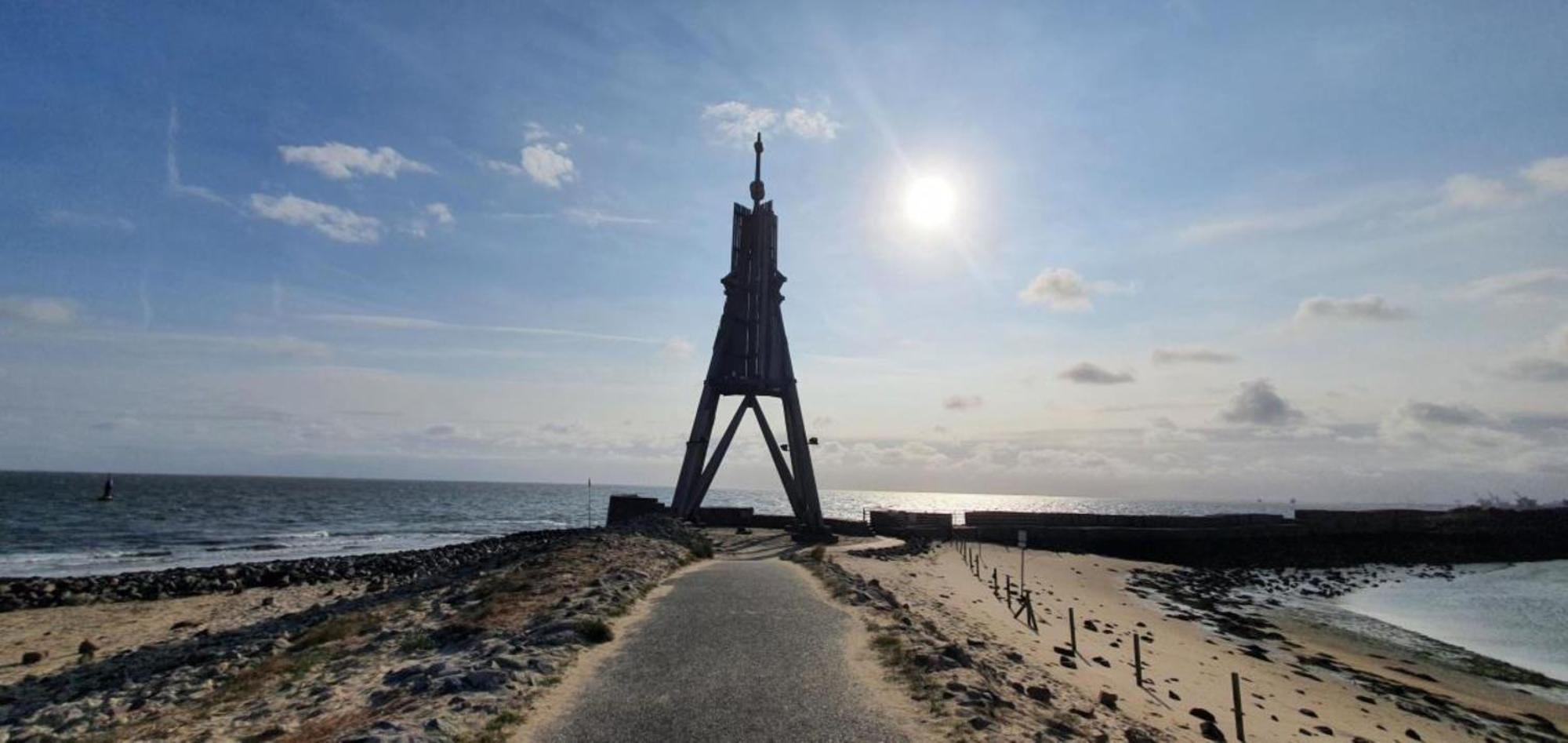 Ferienwohnung Mit Seeblick Und Schwimmbadnutzung In Cuxhaven Dış mekan fotoğraf