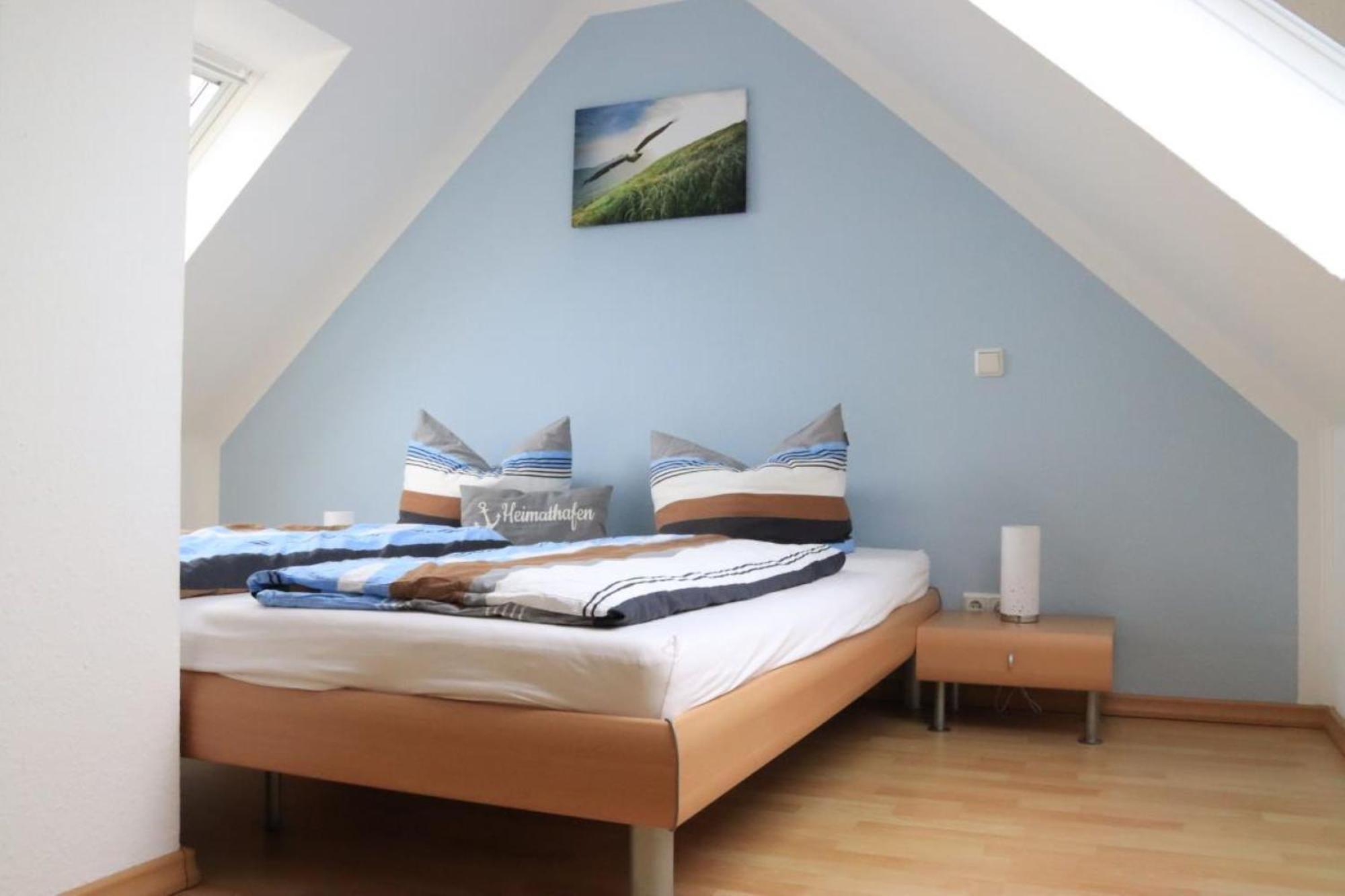 Ferienwohnung Mit Seeblick Und Schwimmbadnutzung In Cuxhaven Dış mekan fotoğraf